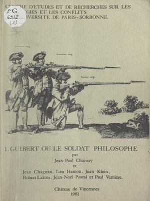 cover image of Guibert ou le soldat philosophe